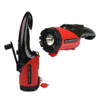 Auto Guardian Multi-Function Hand-crank Vehicle Flashlight