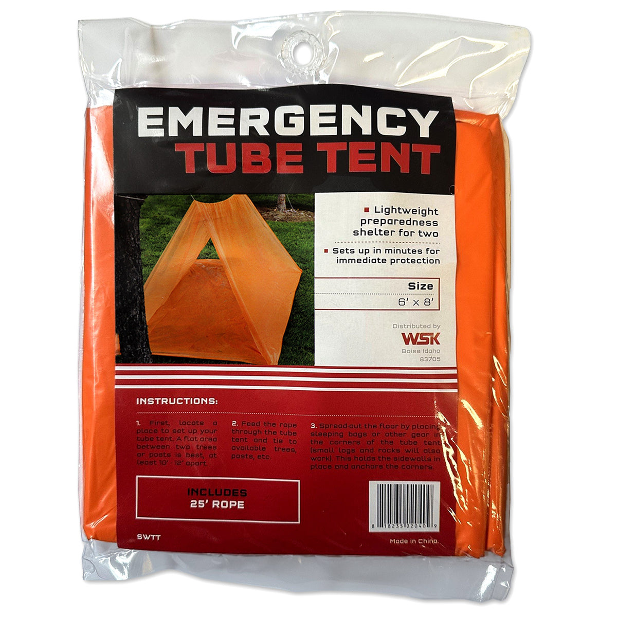 Tube Tent with Cord
